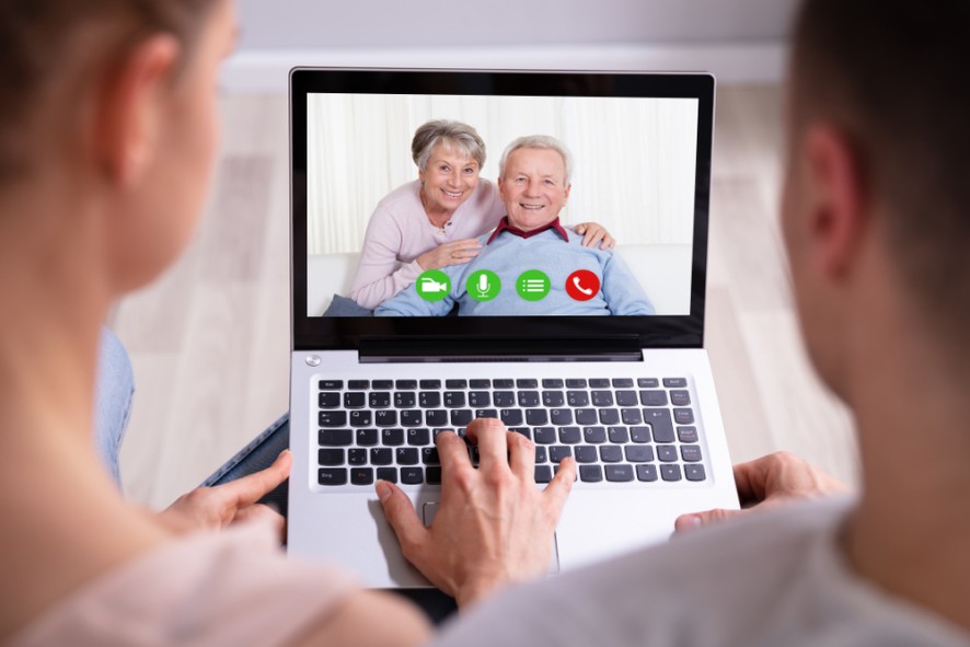 Videotelefonie für Senioren