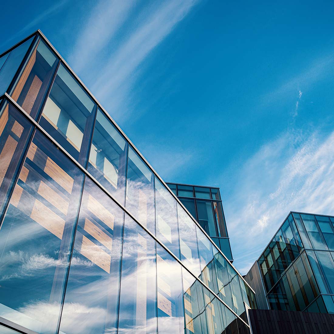 Ausschnitt eines Gebäudekomplexes von Avada Investment