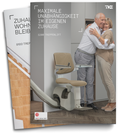 Zwei Broschüren von oben | TK Home Solution